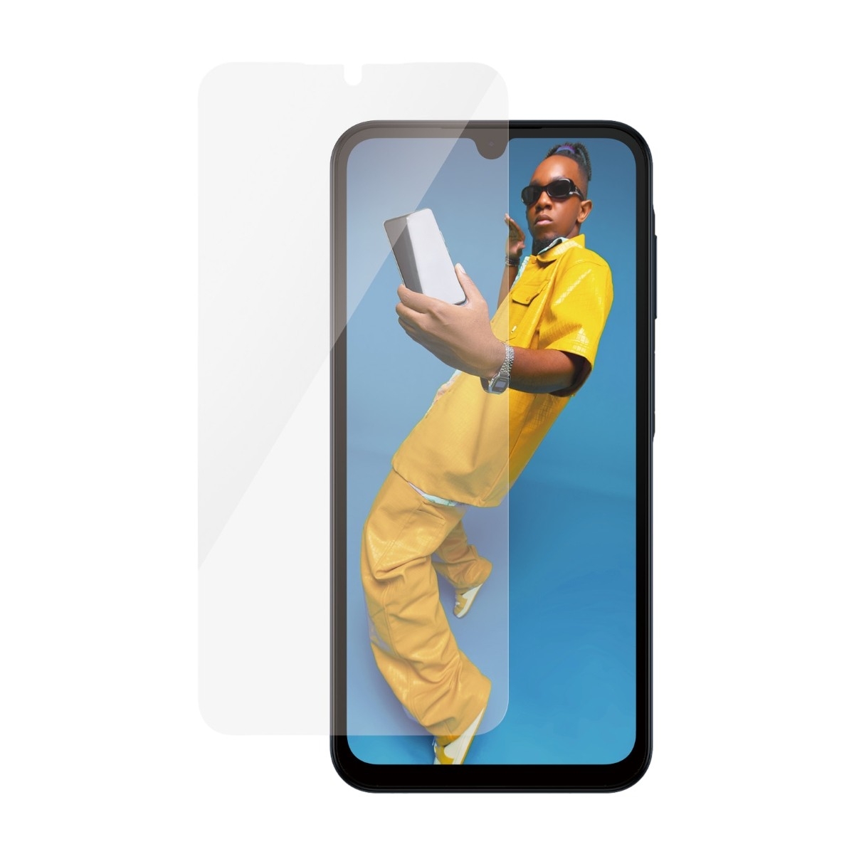 PanzerGlass Samsung Galaxy A15 5G/4G skærmbeskytter Ultra-Wide Fit med applikator billede 1