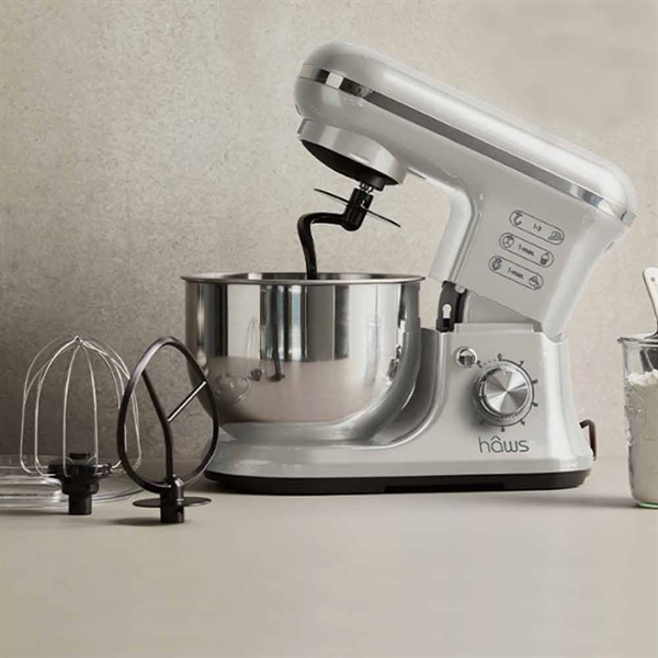 Hâws Km1200w Kitchen Machine White 1200 W Røremaskine billede 3