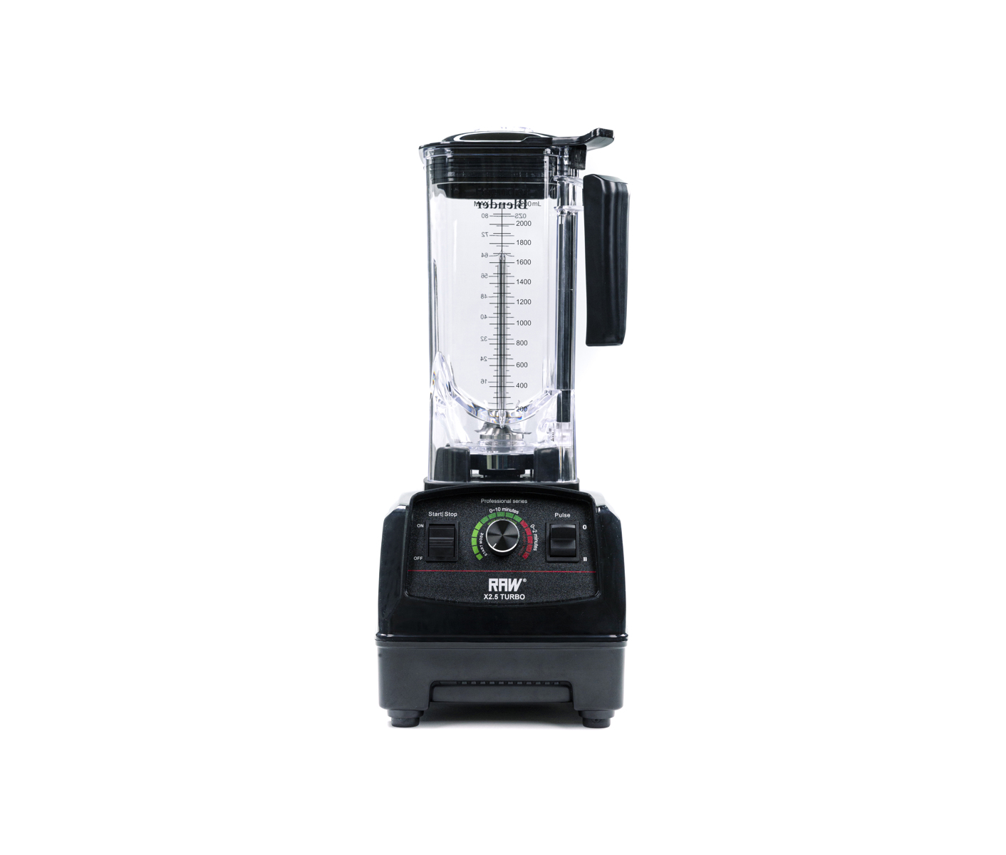 Raw Blender X 2.5 Turbo Black  Blender - Farve:  Sort billede 3