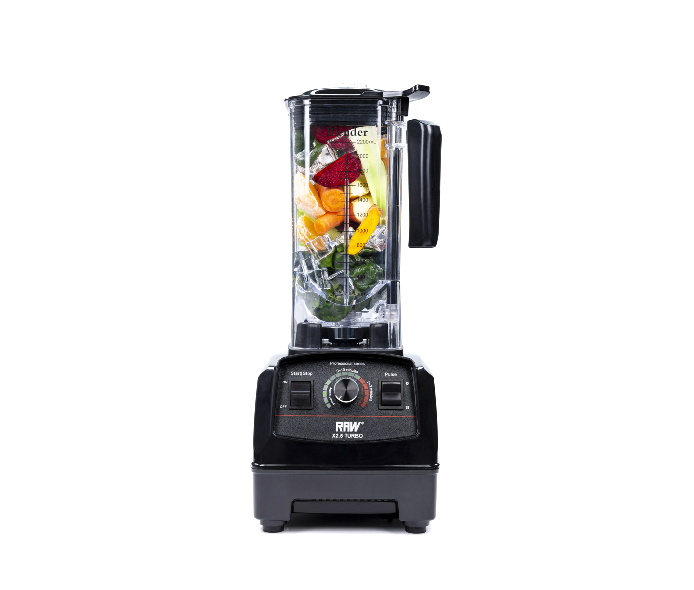 Raw Blender X 2.5 Turbo Black  Blender - Farve:  Sort