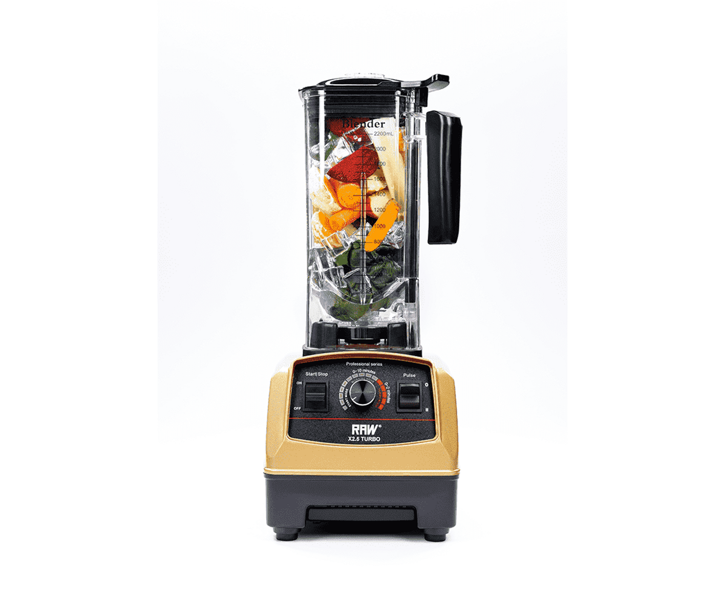 Raw Blender X 2.5 Turbo Gold  Blender - Farve:  Guld billede 3