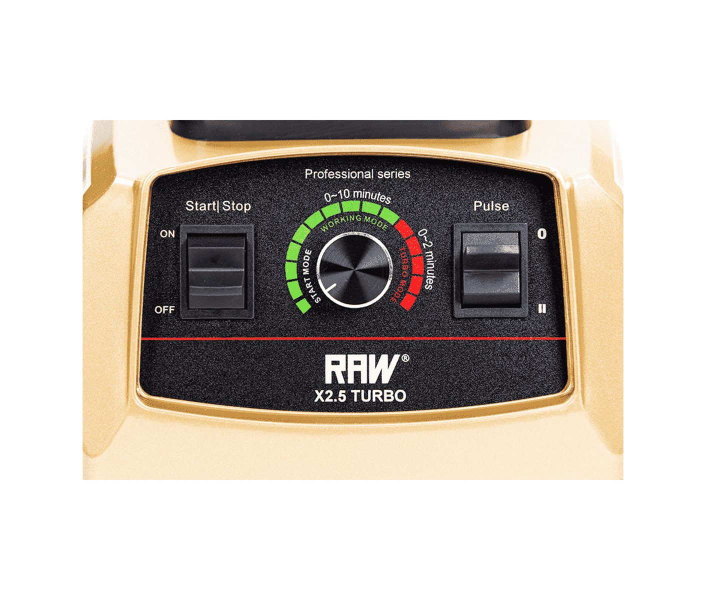 Raw Blender X 2.5 Turbo Gold  Blender - Farve:  Guld billede 9