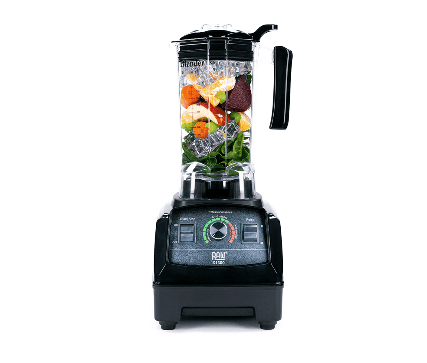 Raw Blender X 1300 Black  Blender - Farve:  Sort billede 2