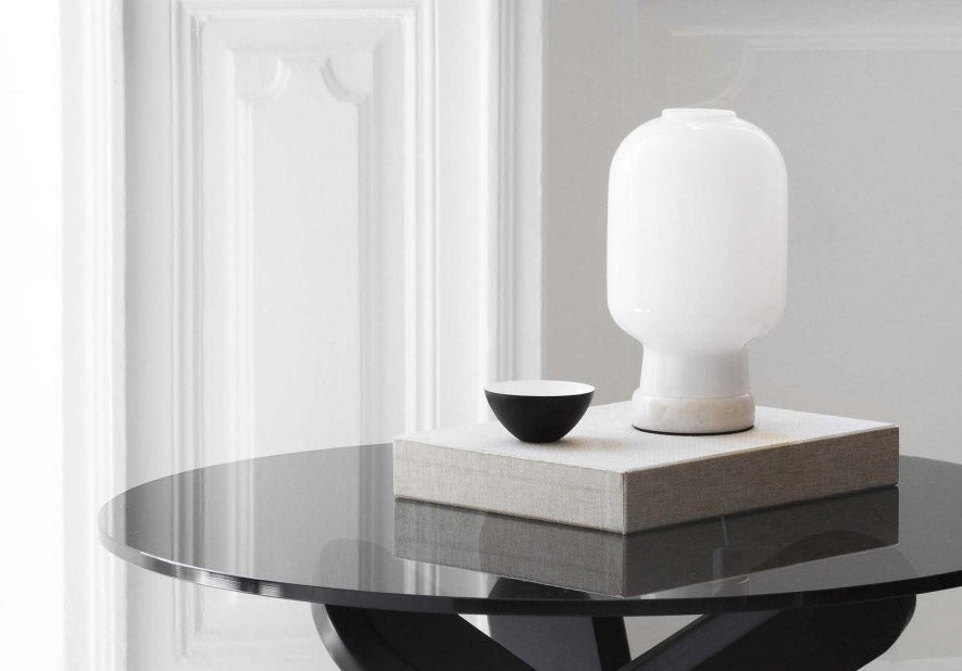 Amp Bordlampe Hvid / Hvid billede 3