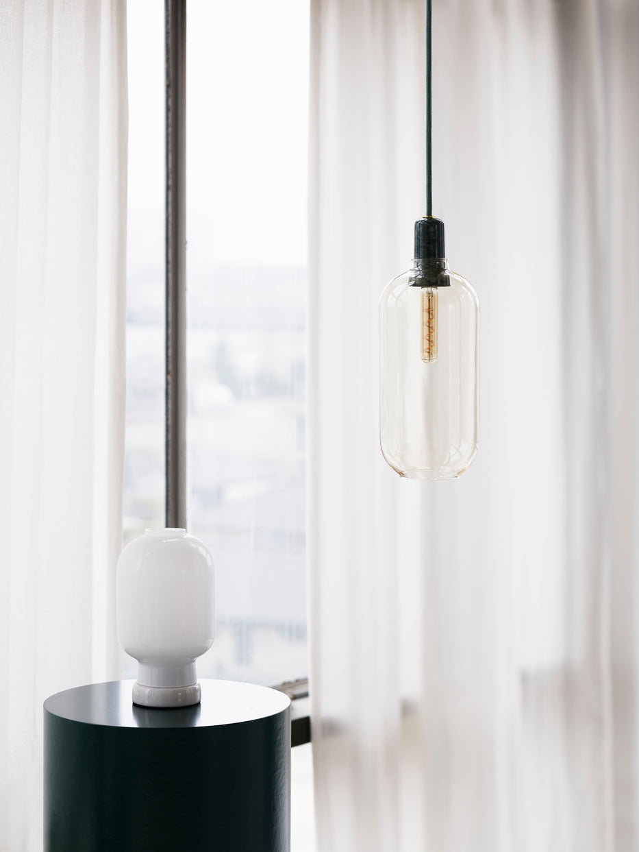 Amp Bordlampe Hvid / Hvid billede 4