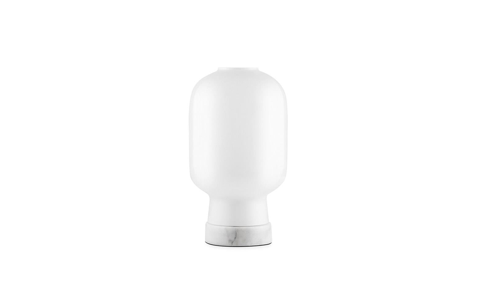 Amp Bordlampe Hvid / Hvid billede 1