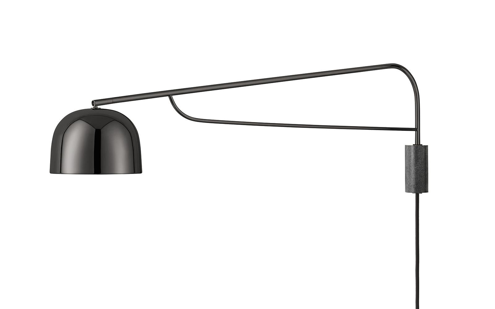 Grant Væglampe 111 cm, Sort billede 1