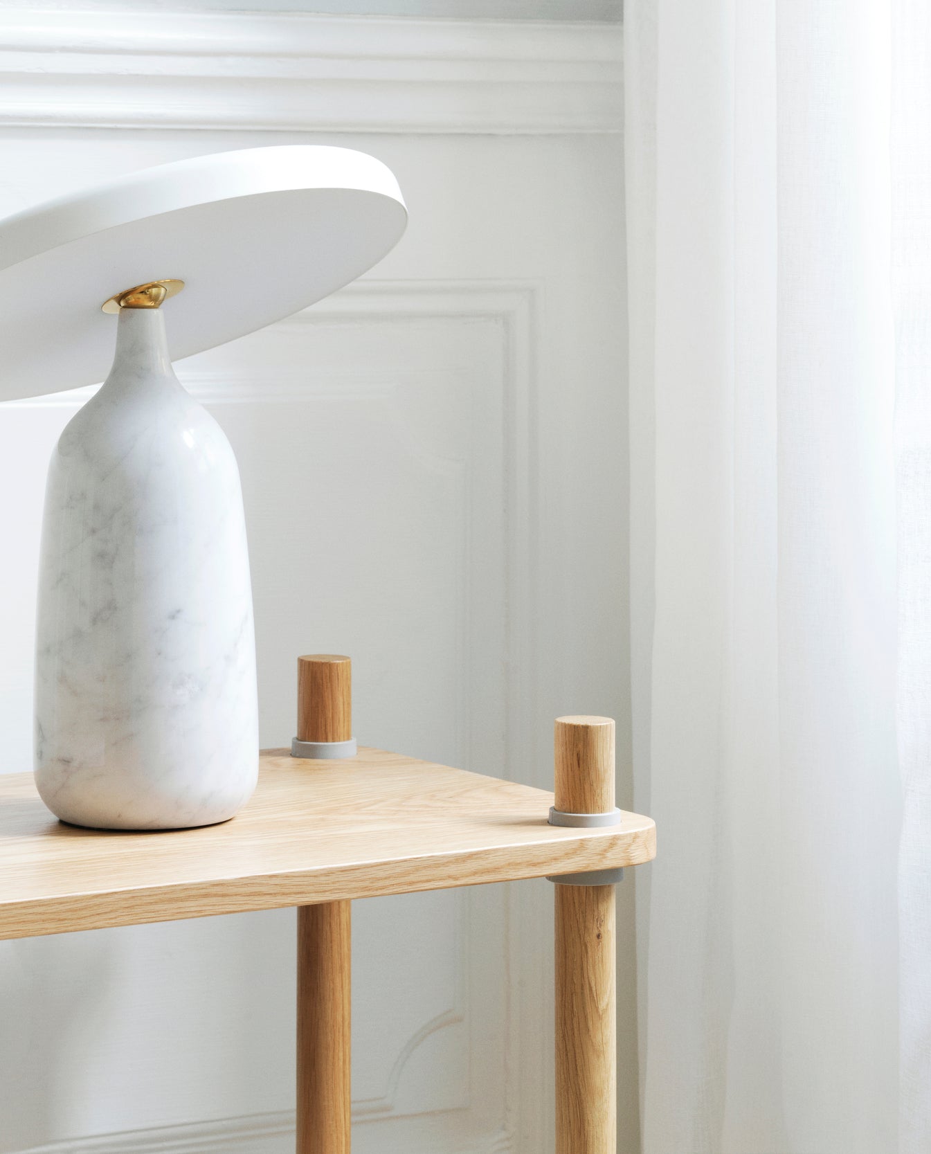 Eddy Bordlampe Hvid billede 3