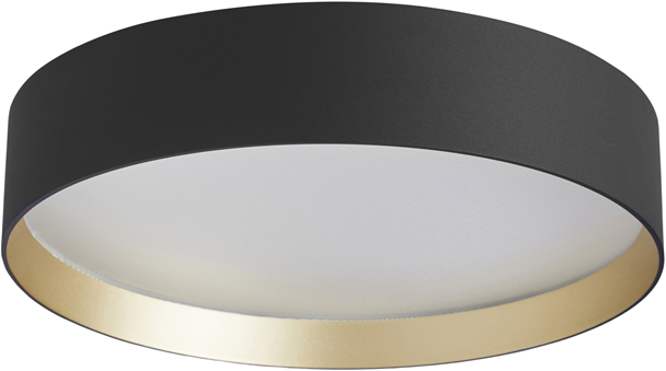 LOOM Design Lucia 805-003 Sort/Guld Ø35 - Loftslampe billede 1
