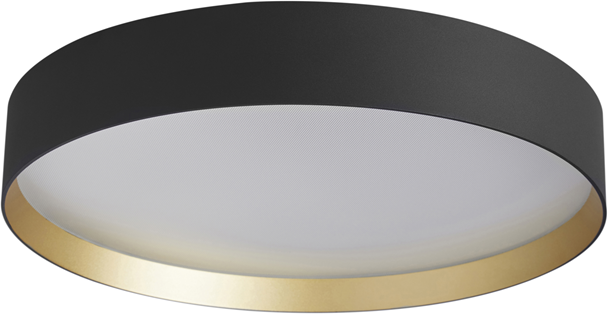 LOOM Design Lucia 805-012 Sort/Guld Ø45 - Loftslampe billede 1