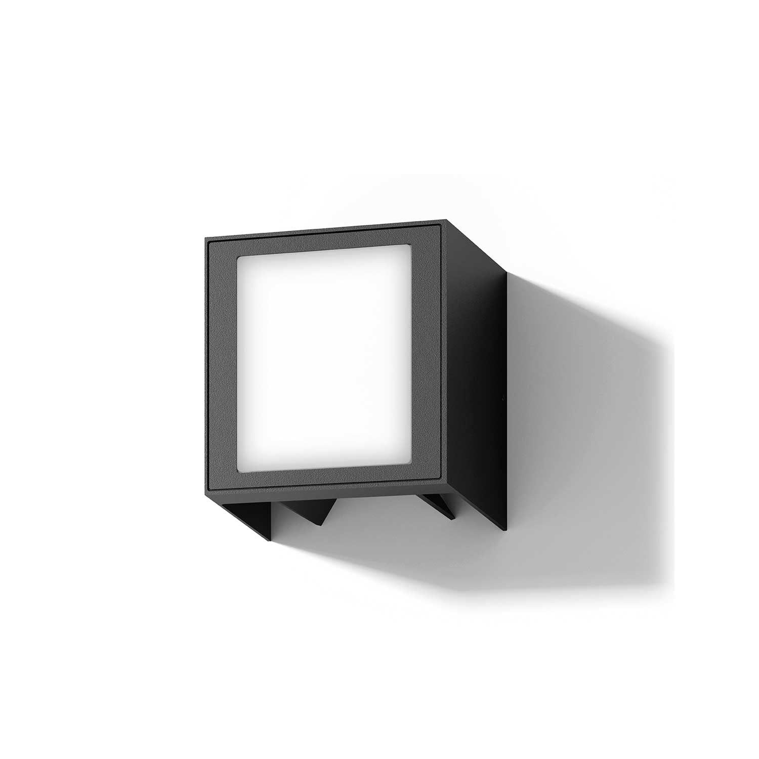 LOOM Design Una sort IP54 væglampe billede 1
