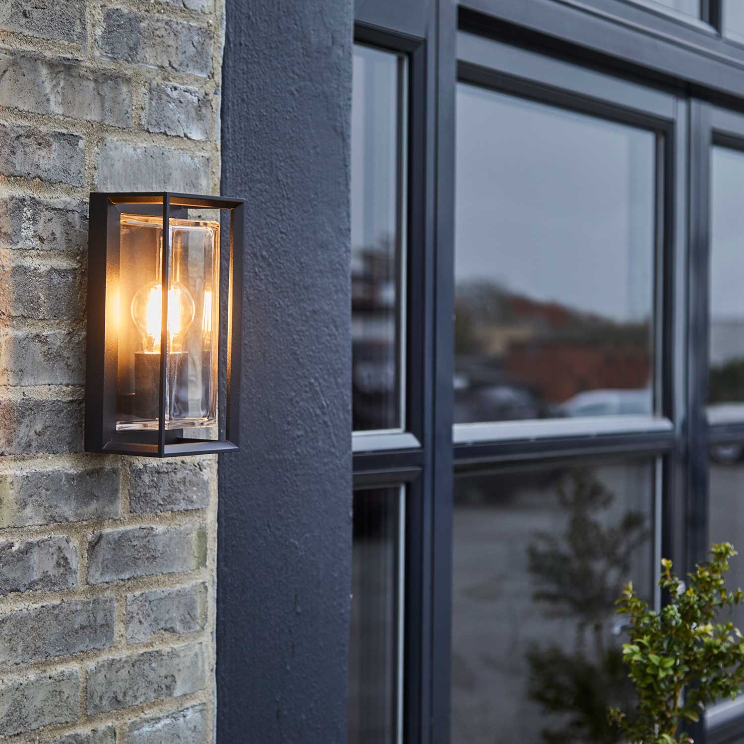 LOOM Design Loke Black E27 20w LED - Væglampe billede 3