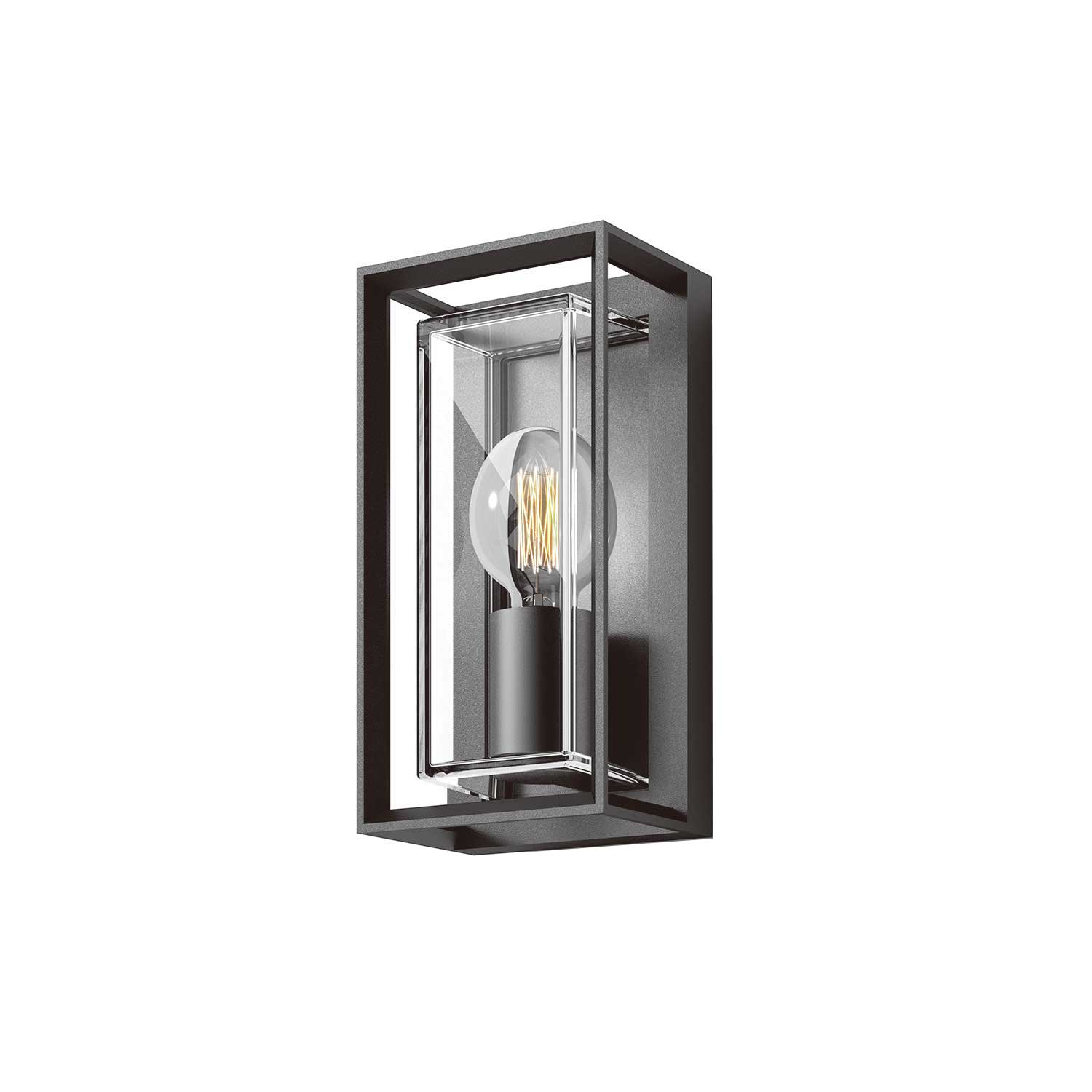 LOOM Design Loke Black E27 20w LED - Væglampe billede 1