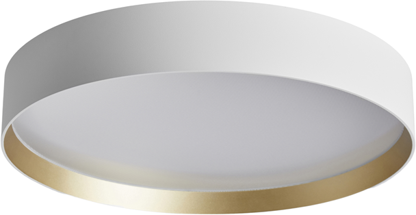 LOOM Design Lucia 805-013 Hvid/Guld Ø45 - Loftslampe billede 1
