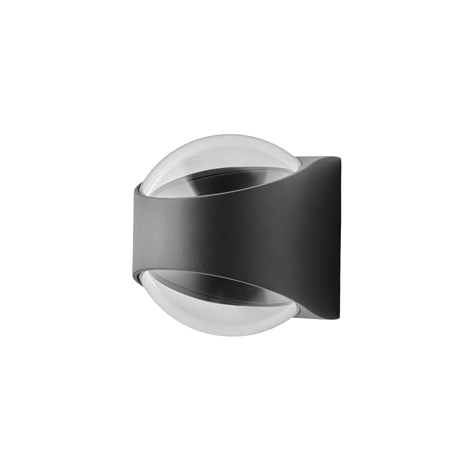 LOOM Design SAGA BLACK IP65, 12,5W - Væglampe billede 1