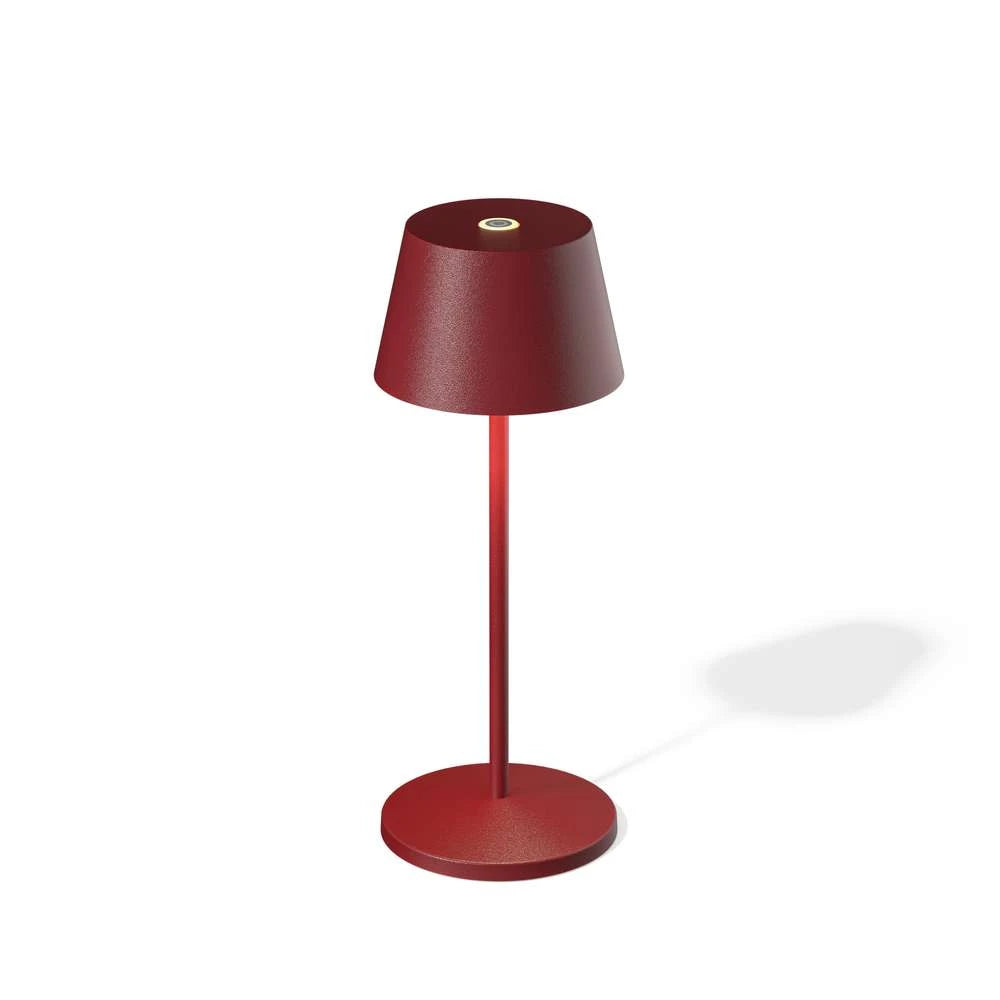 LOOM Design Modi rubinrød LED bordlampe billede 2