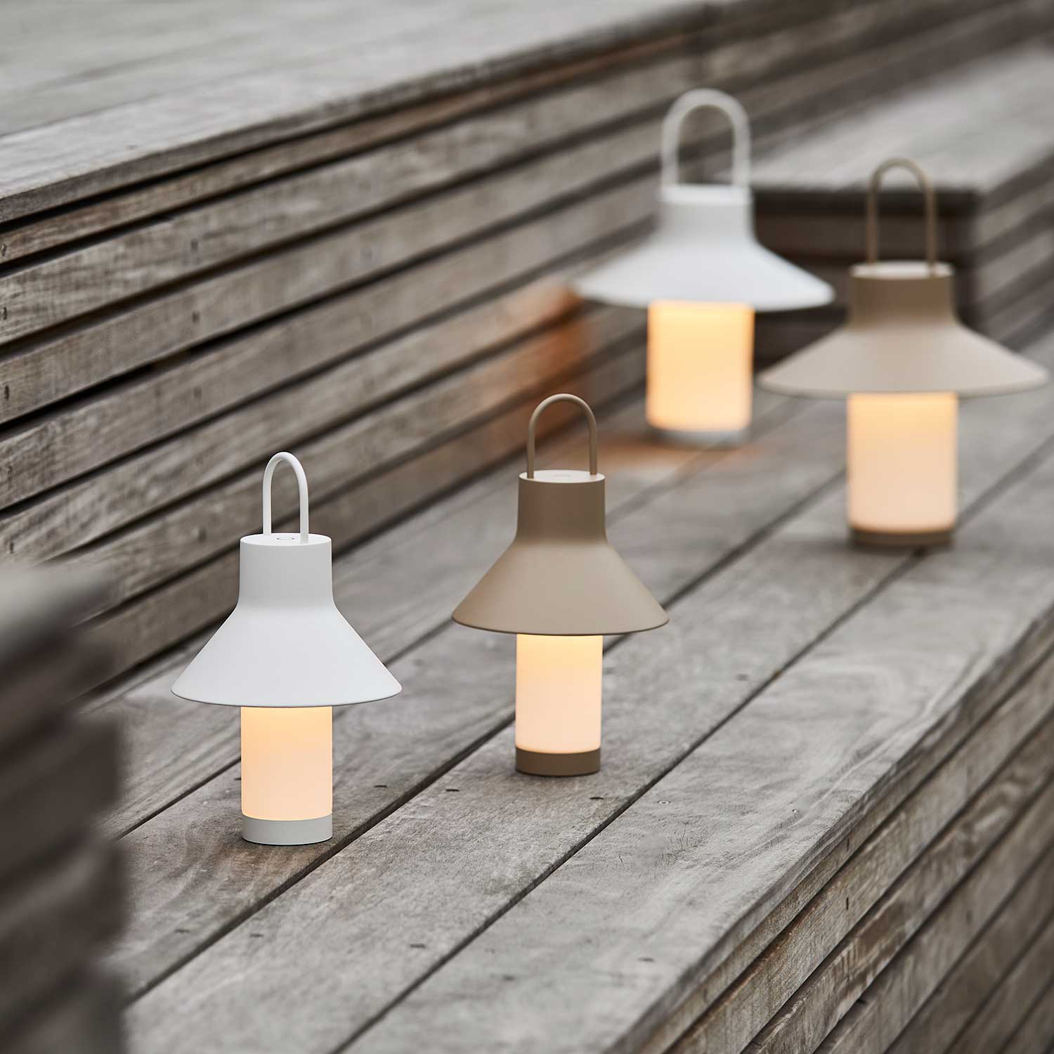 LOOM Design Shadow Small White - Bordlampe billede 3