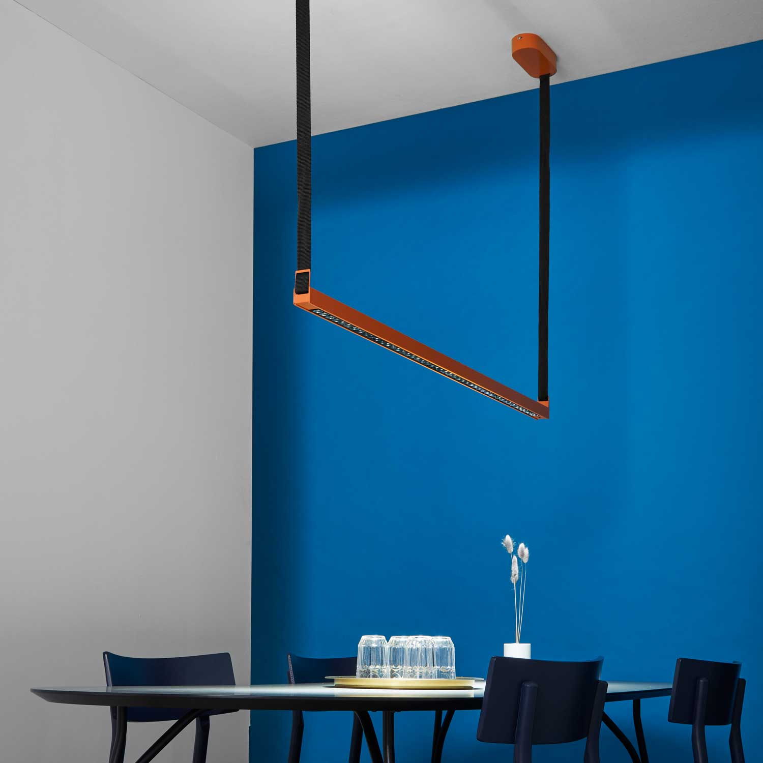 LOOM Design Belto orange LED pendel billede 3