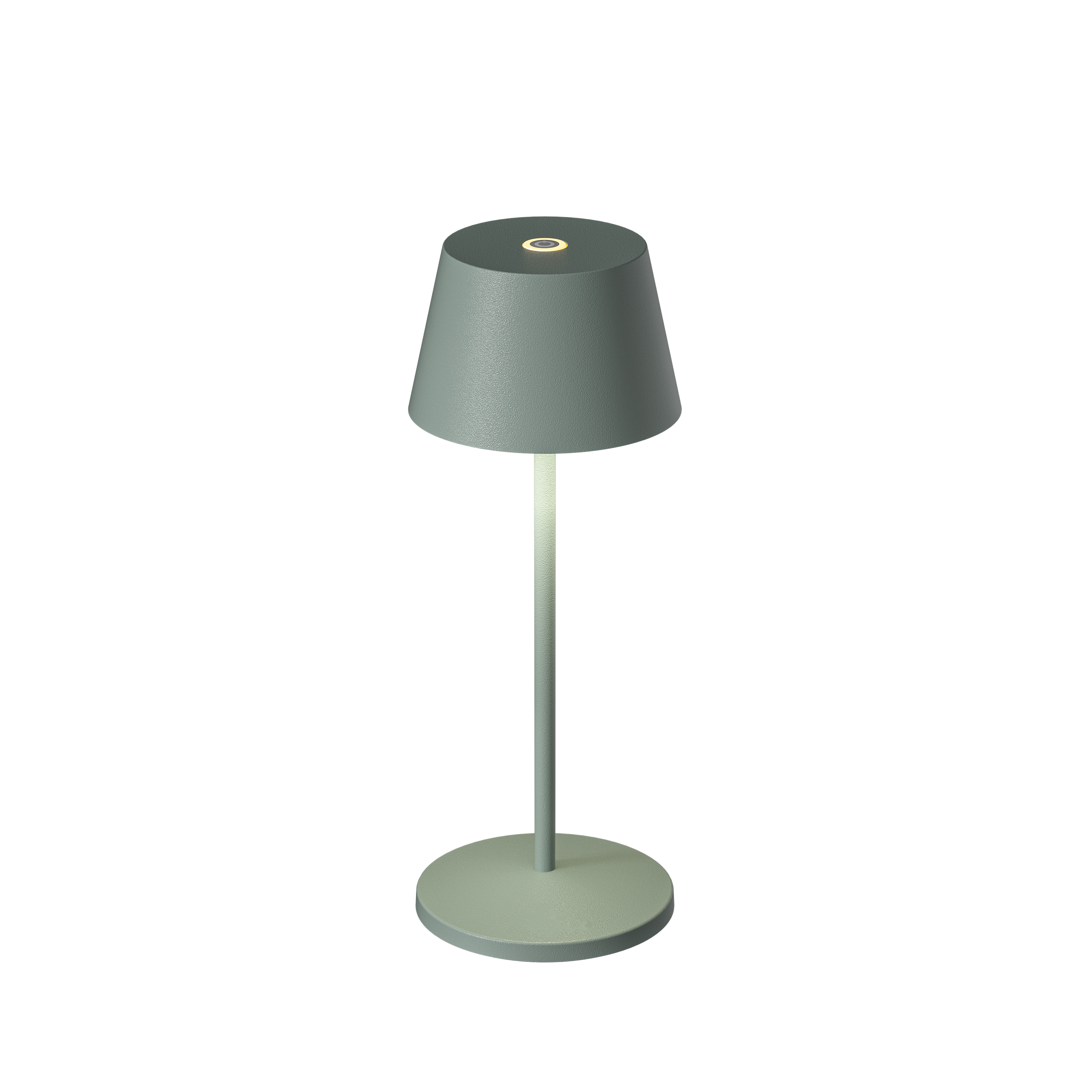 LOOM Design Modi Micro grøngrå LED bordlampe billede 1