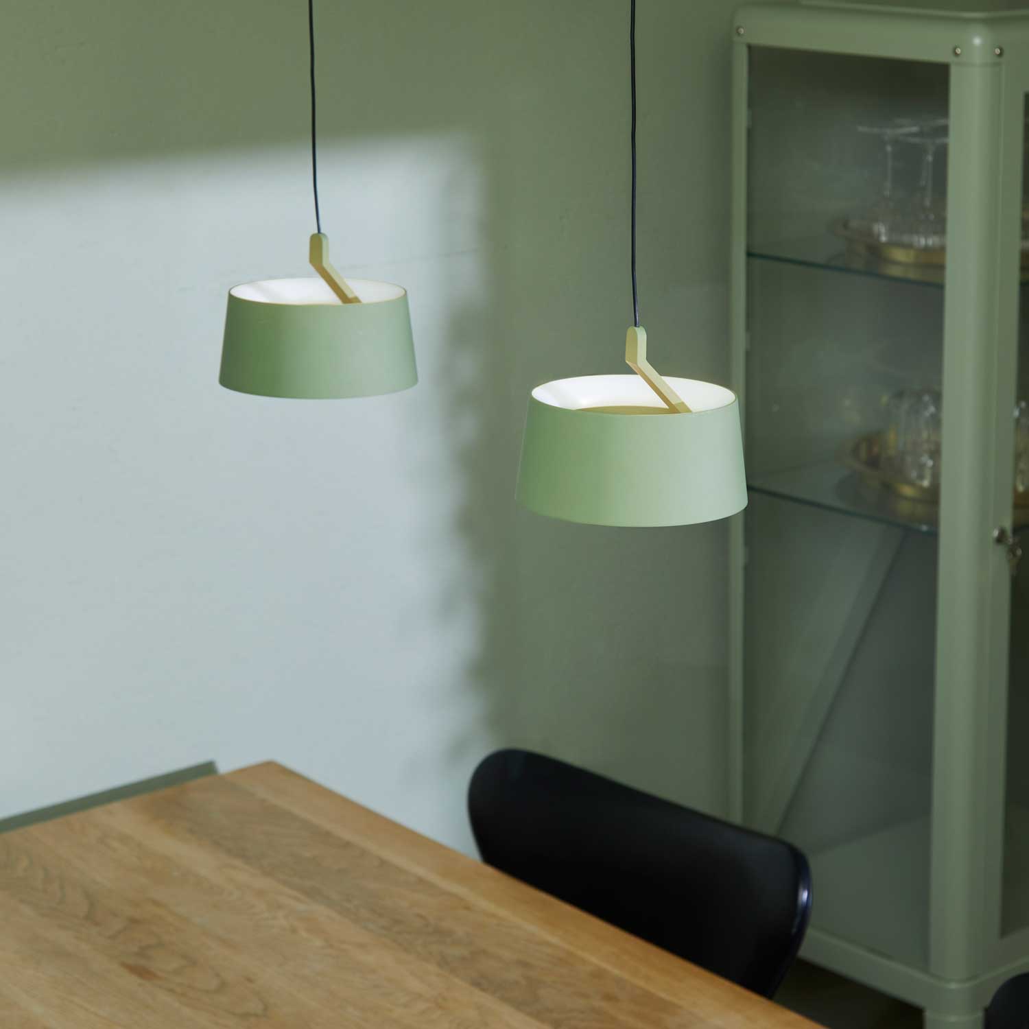 LOOM Design Cookie grøn LED pendel billede 4