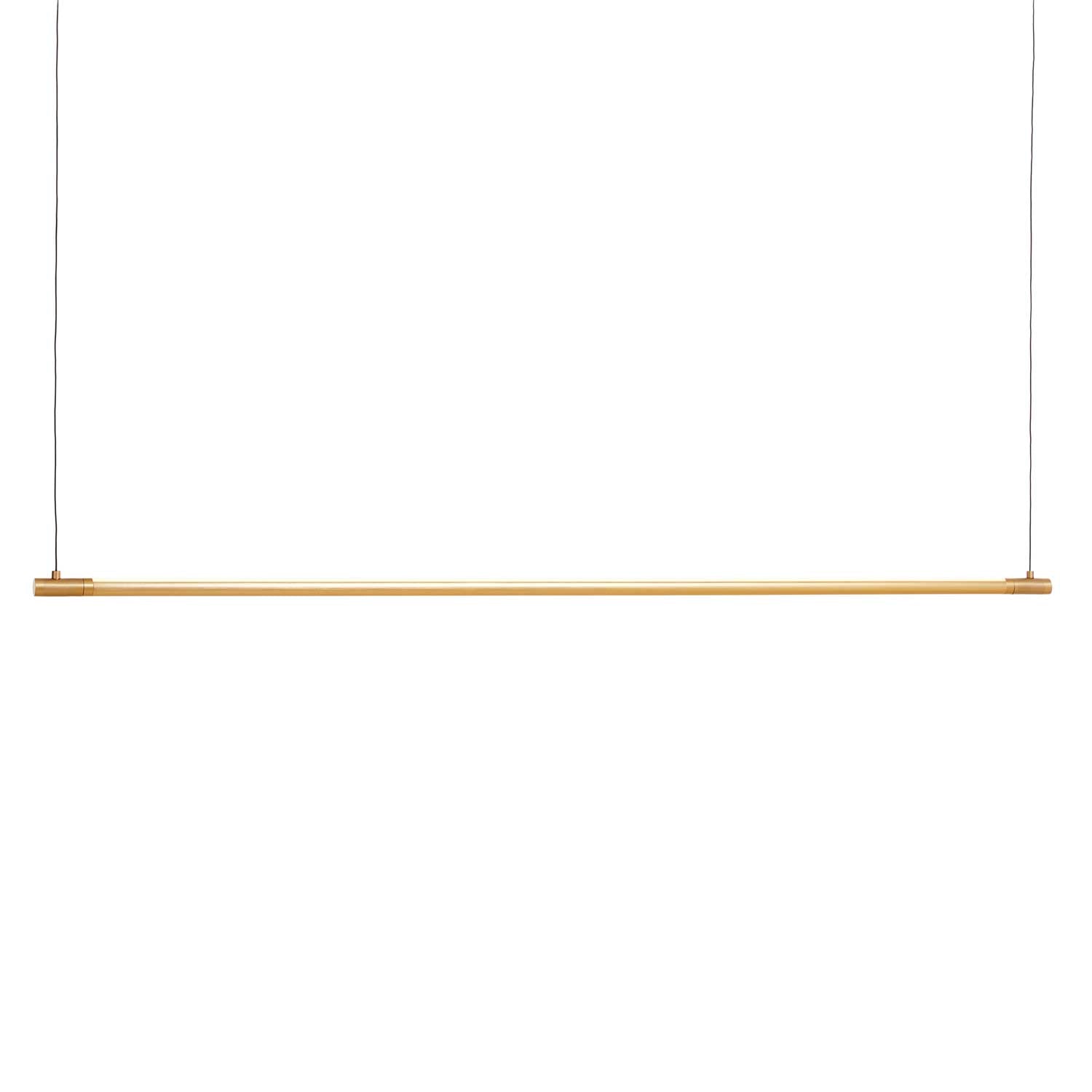 LOOM Design Straw 200 guld LED pendel billede 1
