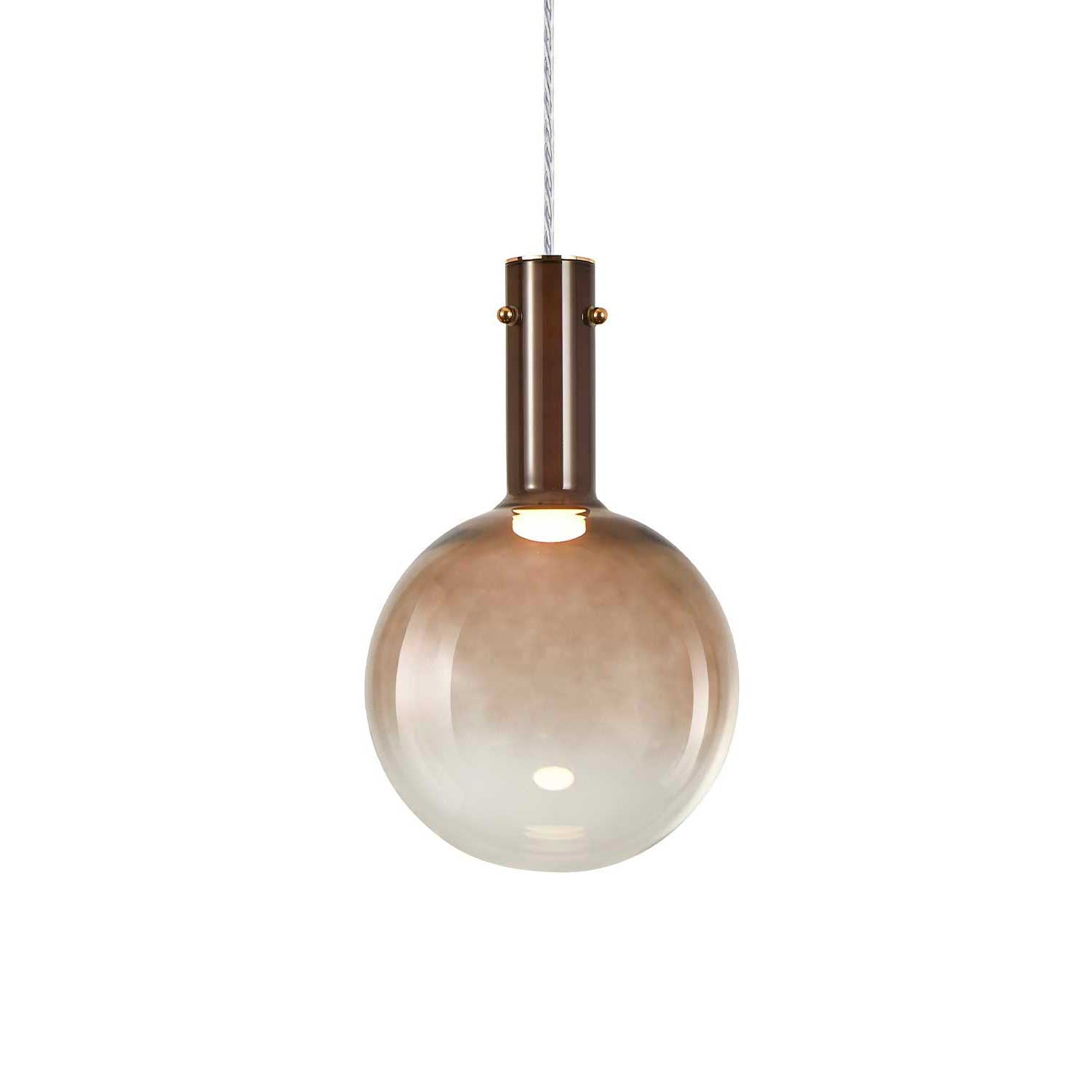 LOOM Design Raindrop 20 brandyfarvet pendel billede 1