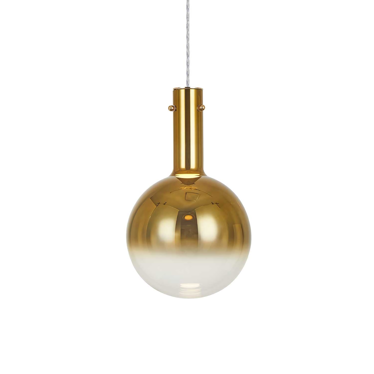 LOOM Design Raindrop 20 guld pendel billede 1