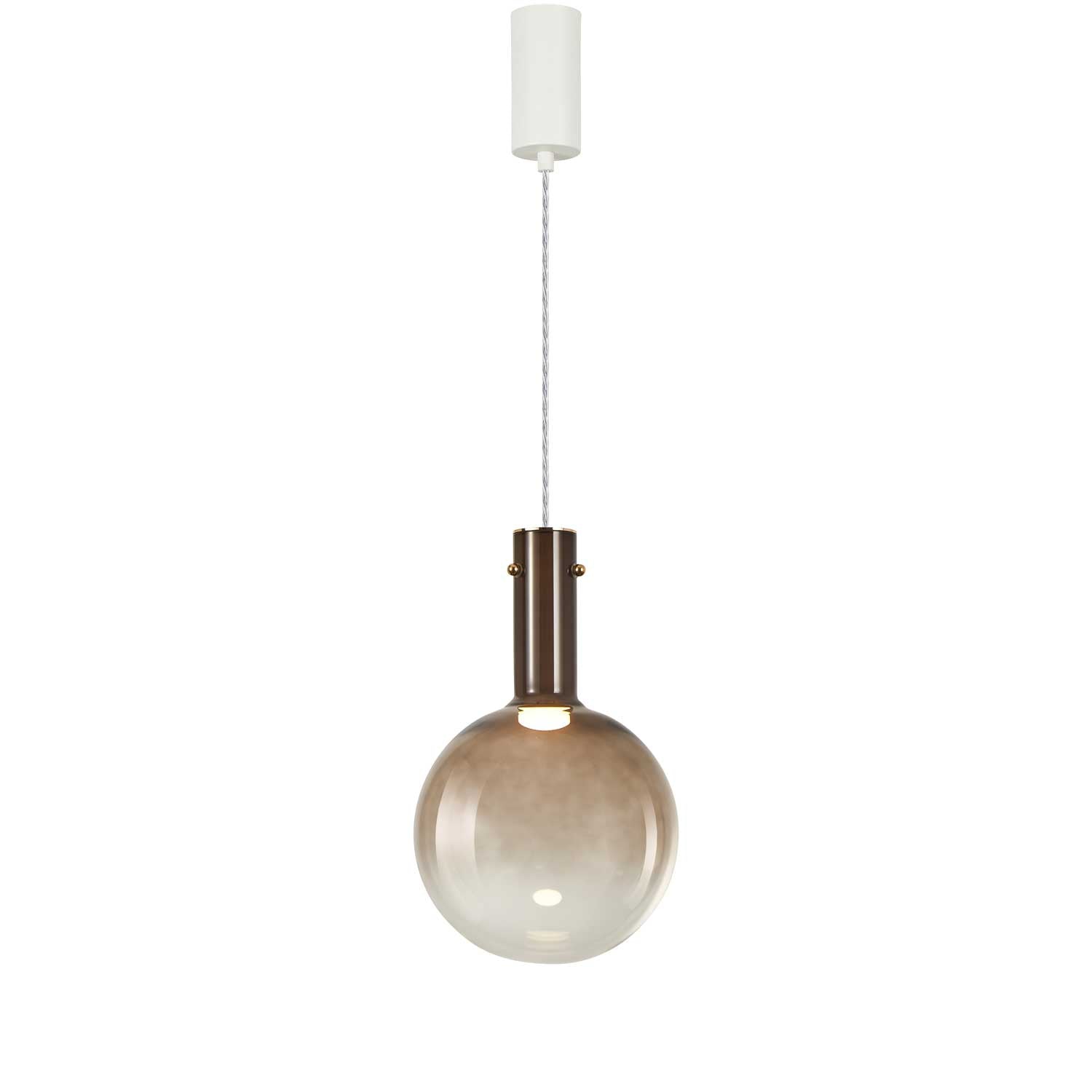 LOOM Design Raindrop 25 brandyfarvet pendel billede 1