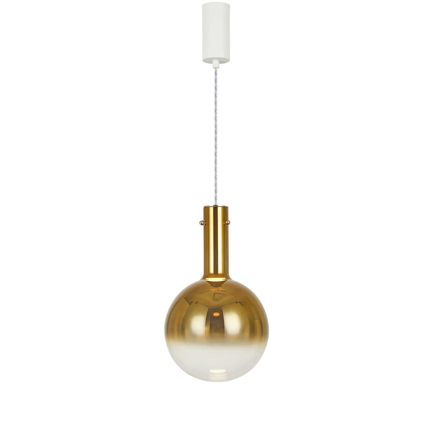 LOOM Design Raindrop 25 guld pendel billede 1