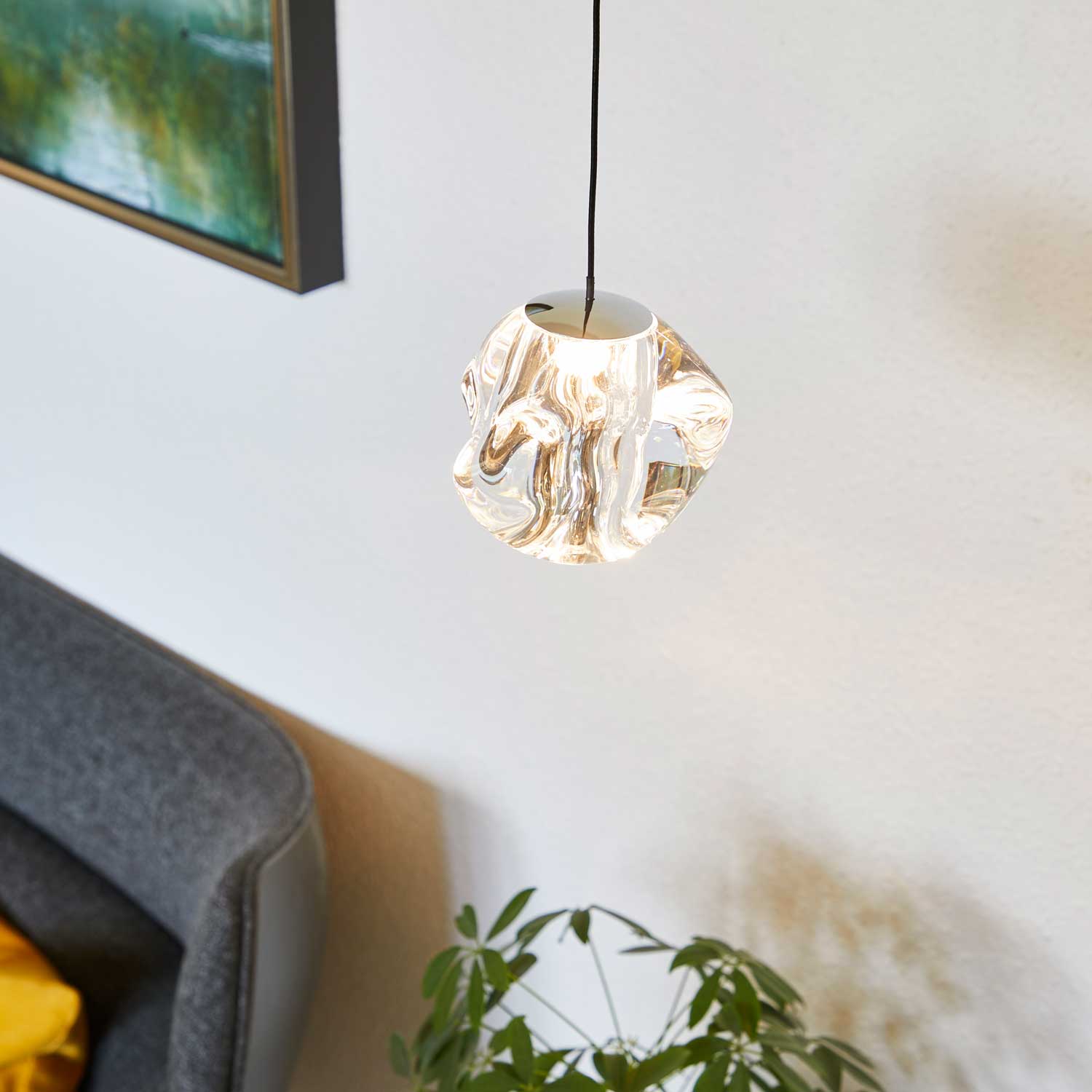 Ice Ball 1 LED pendel billede 2