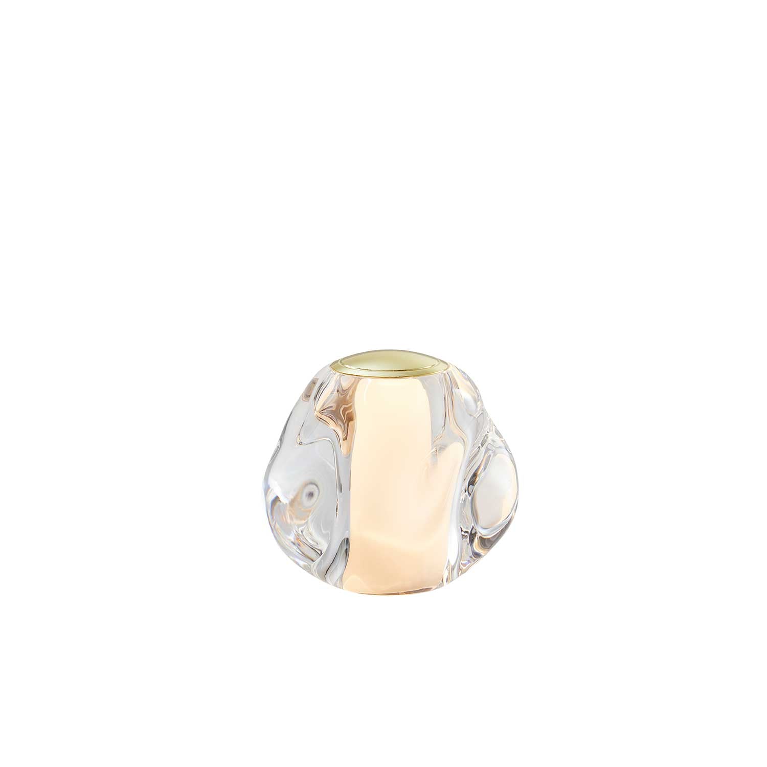 Ice Ball guld LED portable bordlampe billede 1