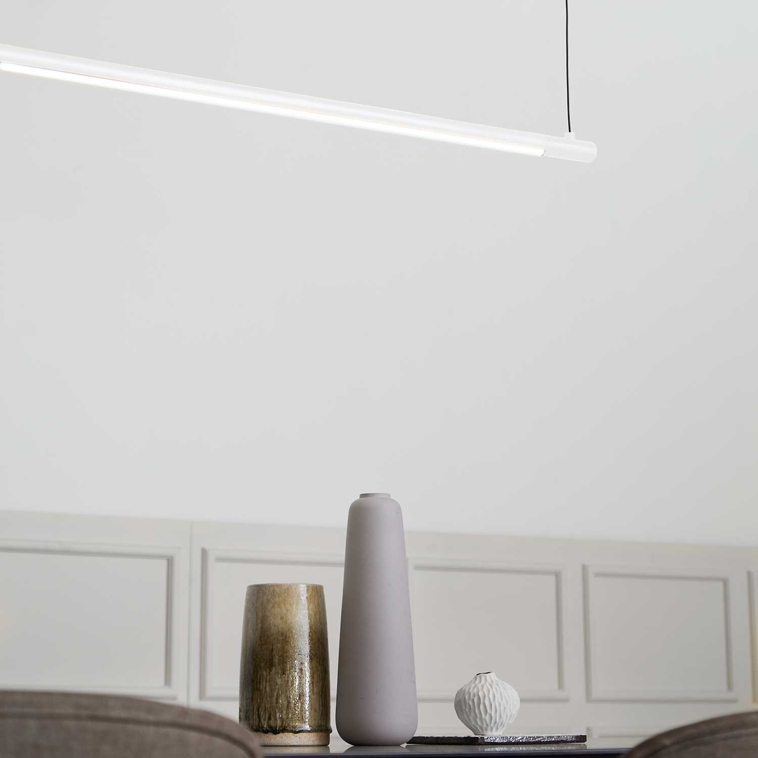 Straw 200 LED hvid pendel billede 3