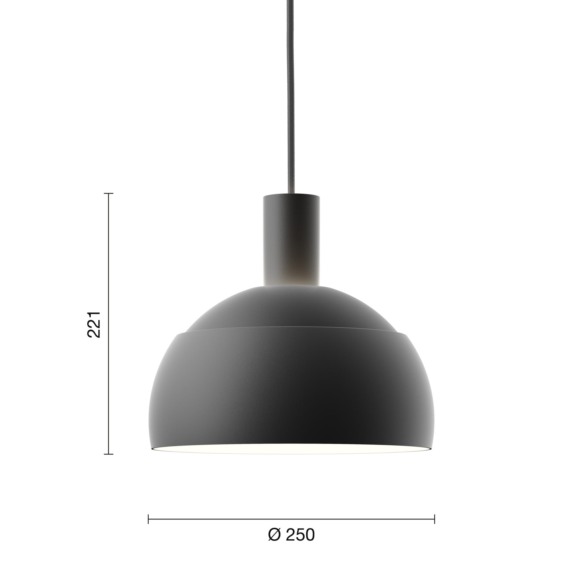 FJ Elements sort pendel billede 2