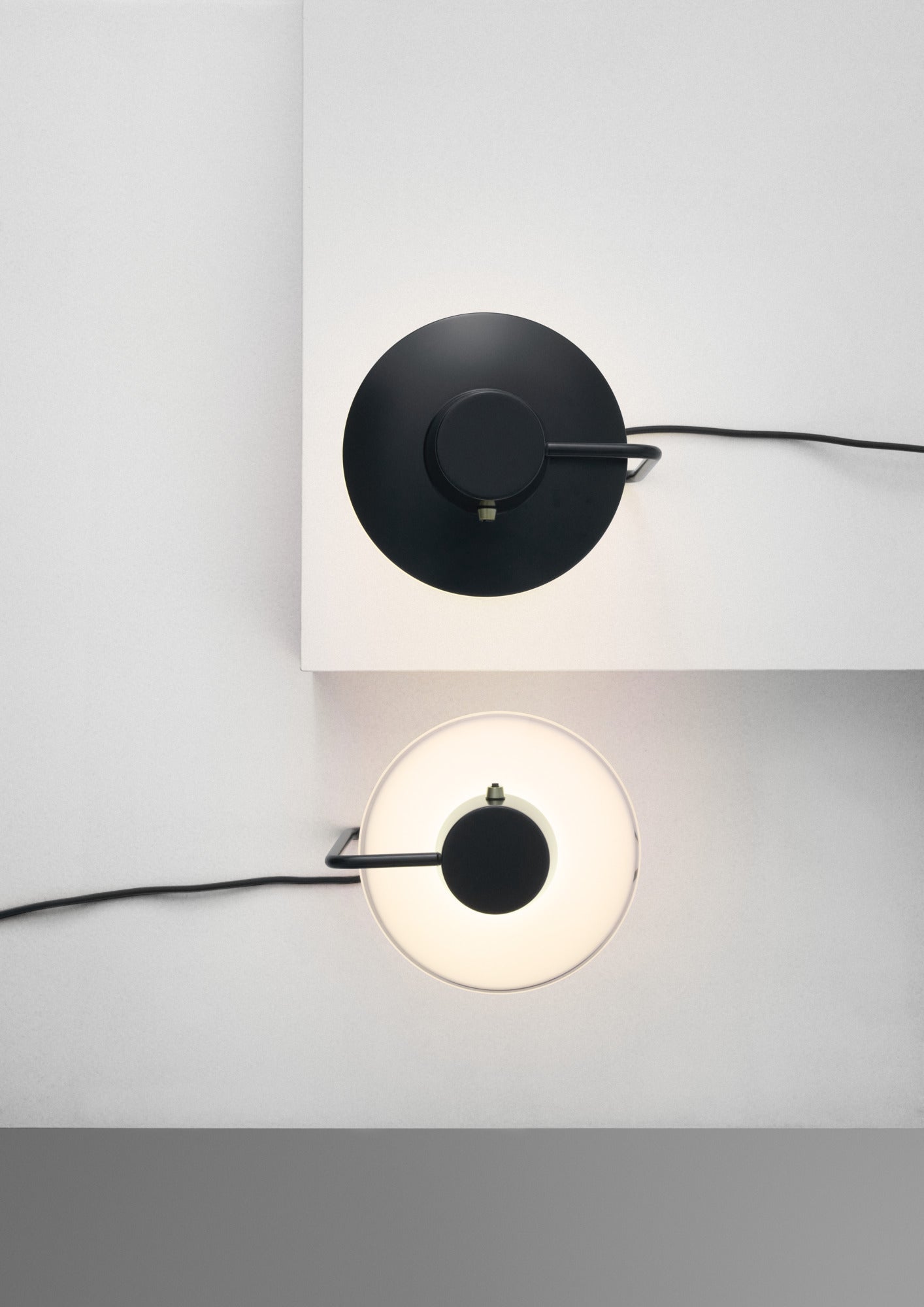 AJ Oxford Bordlampe Mini Opalglas billede 4