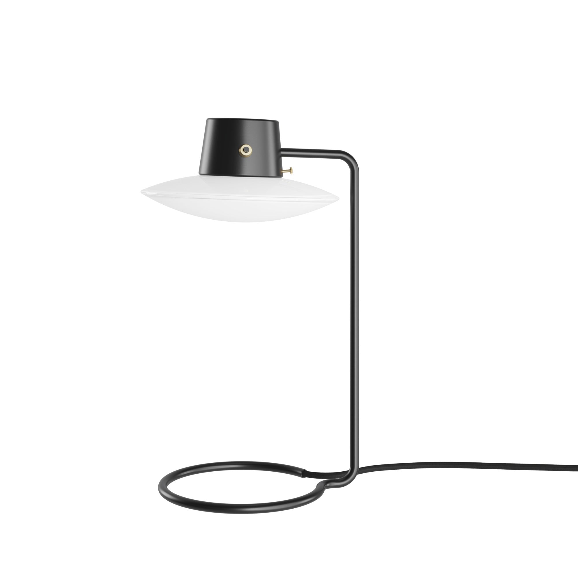 AJ Oxford Bordlampe Høj Opalglas billede 1