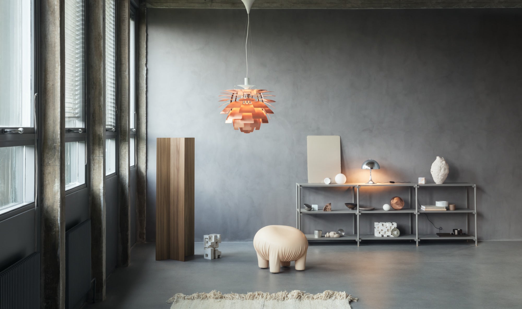 PH Artichoke Ø 600 Pendel LED 2700K Kobber billede 4