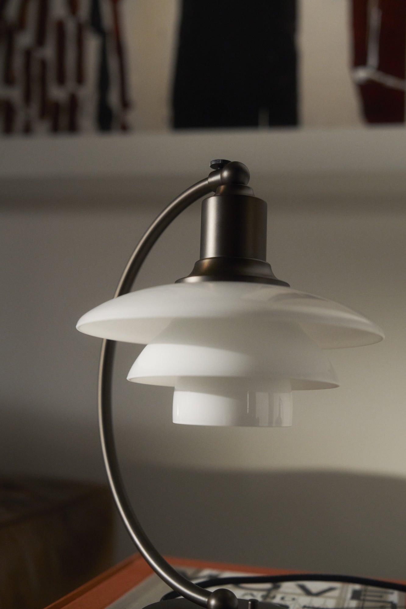 PH 2/2 Luna Bordlampe Aged Brass billede 4