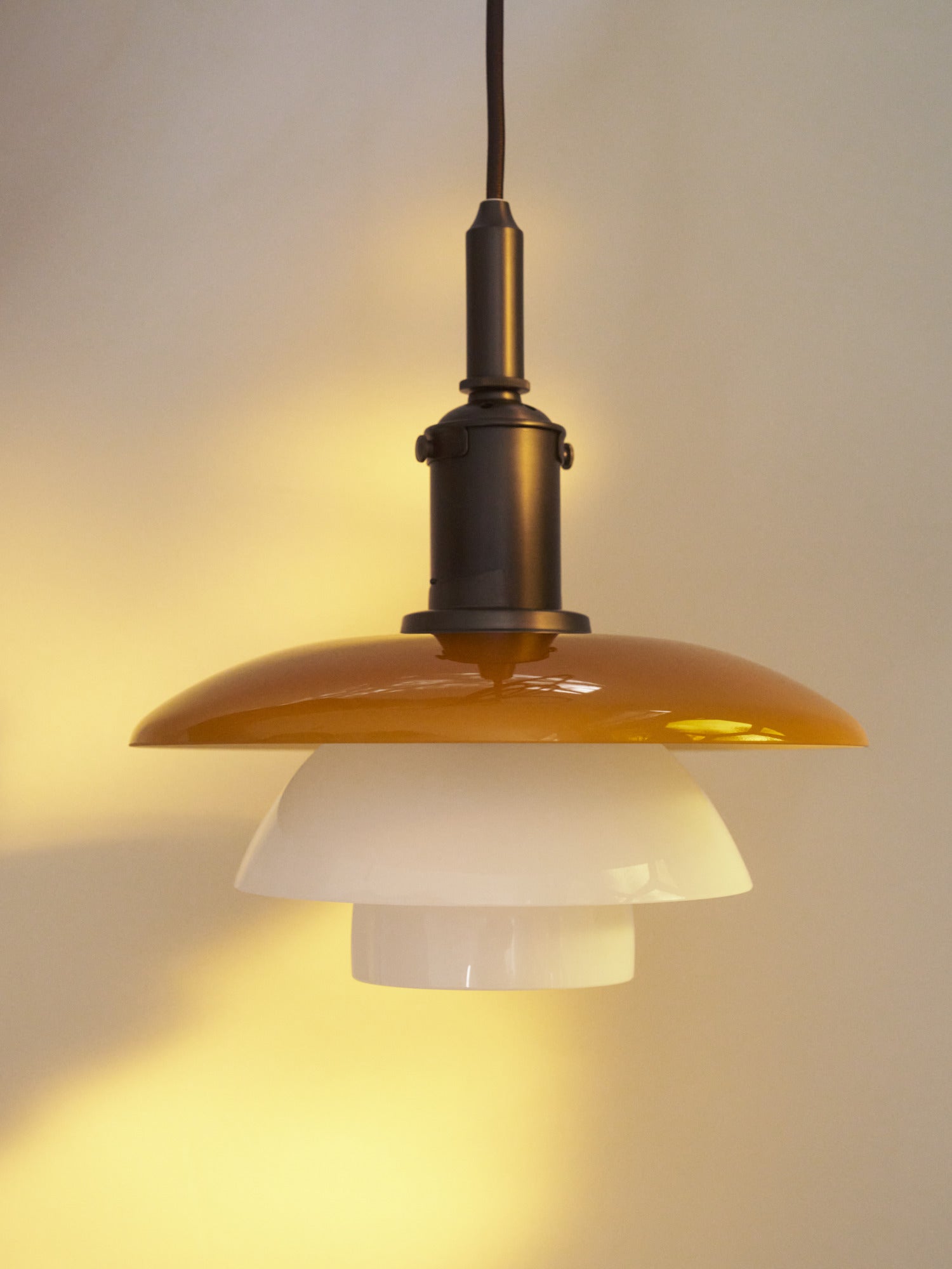 PH 3/3 Centenary Edition Amber/Opal White pendel billede 3