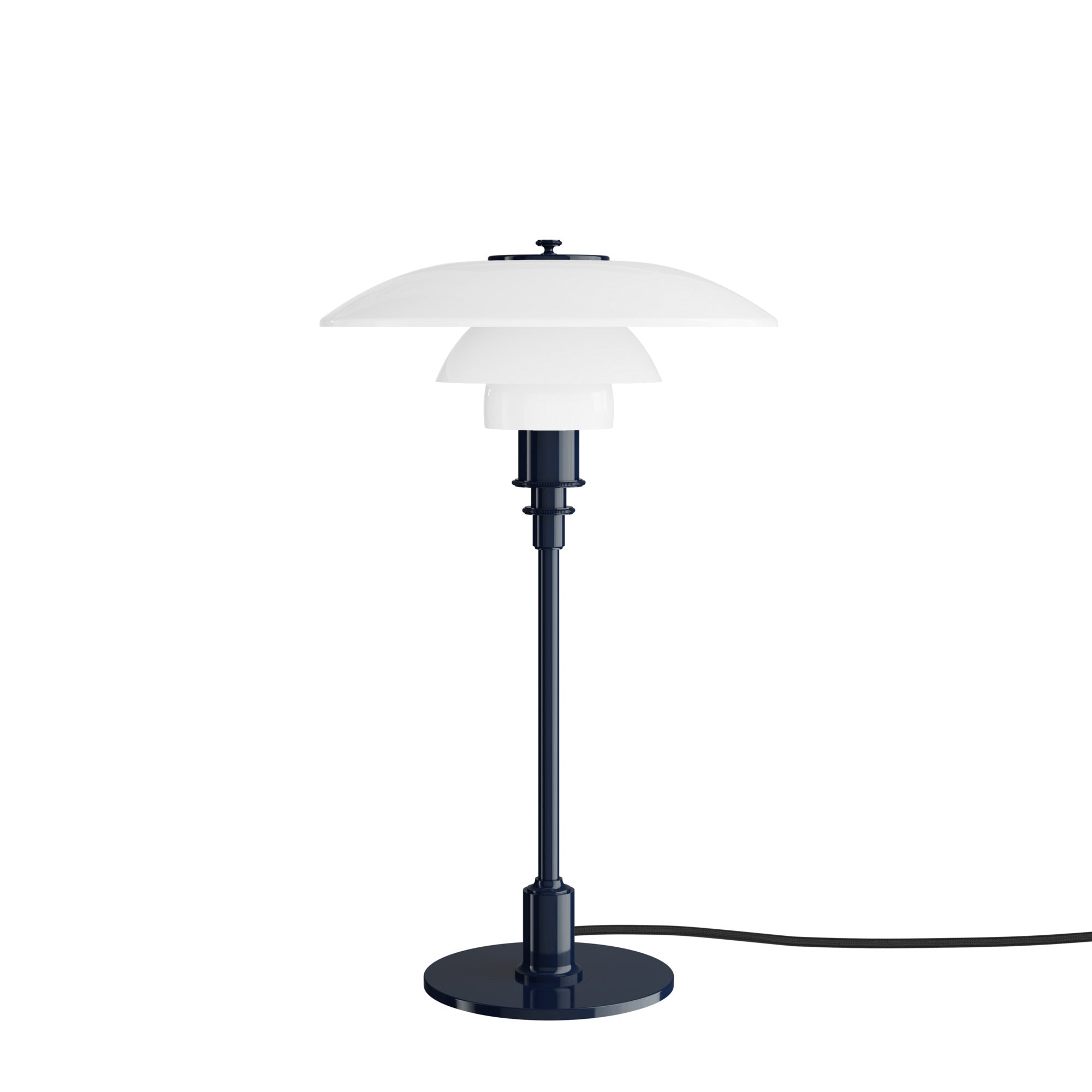 PH 3/2 Glossy Deep Blue bordlampe billede 1