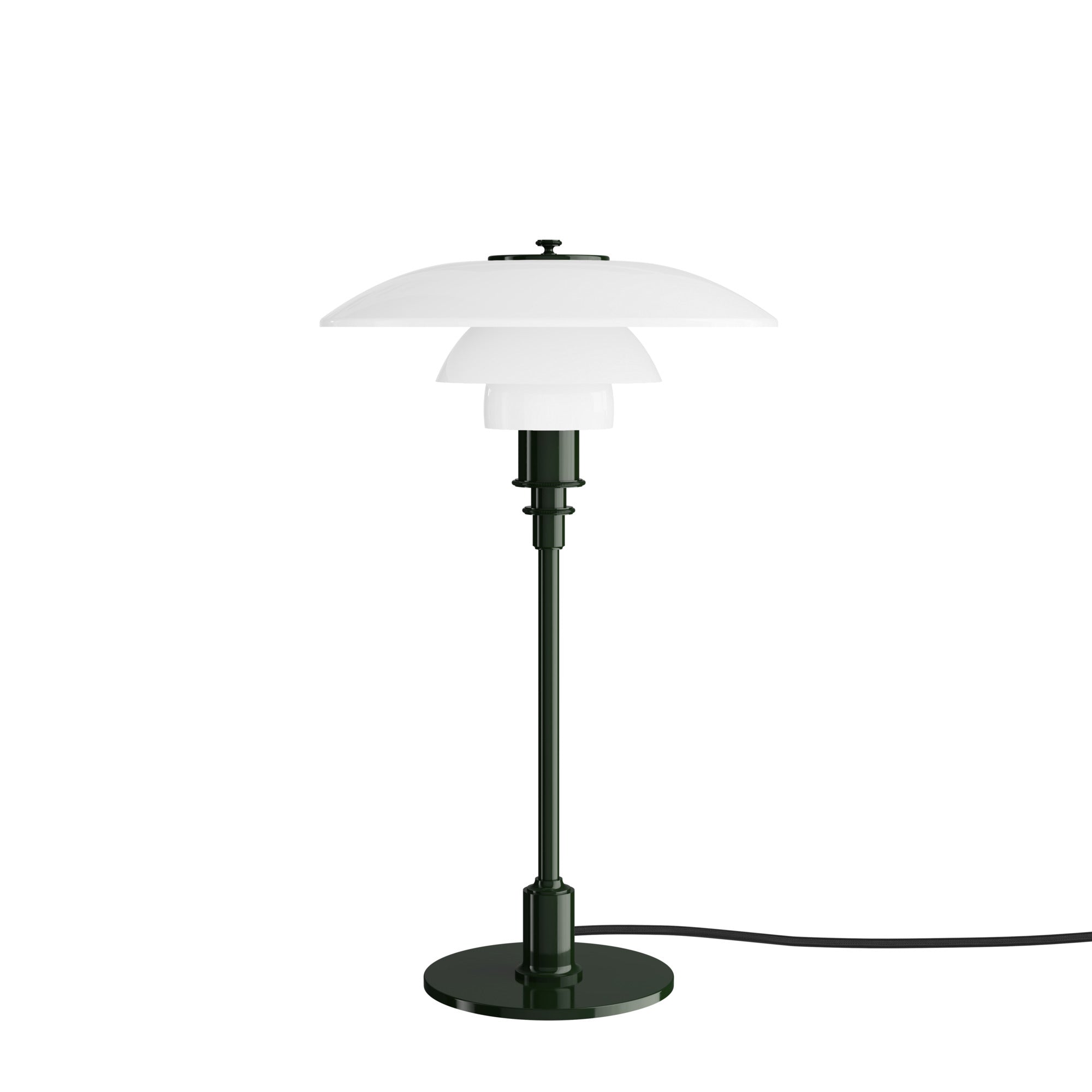 PH 3/2 Glossy Deep Green bordlampe billede 1