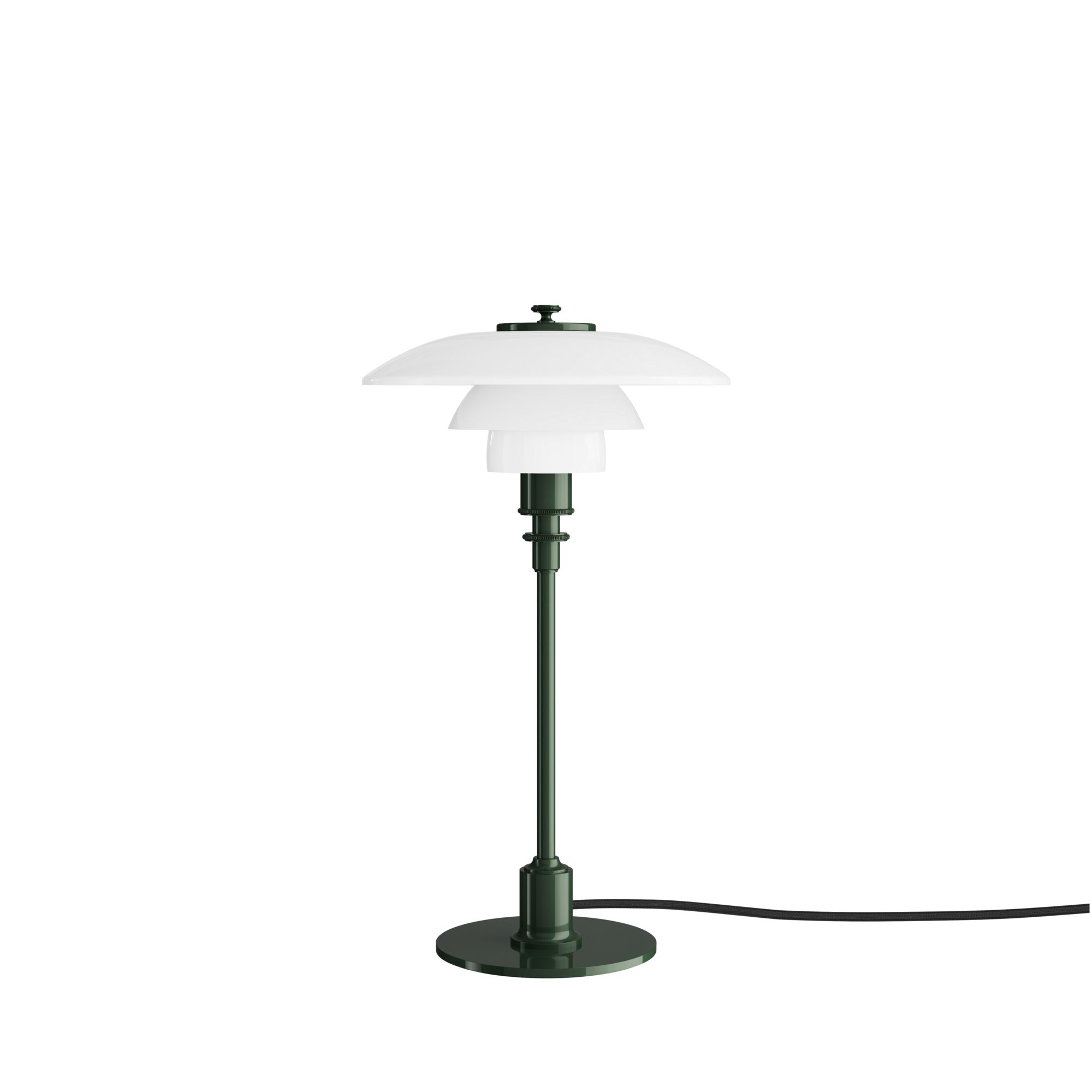 PH 2/1 Glossy Deep Green bordlampe billede 1