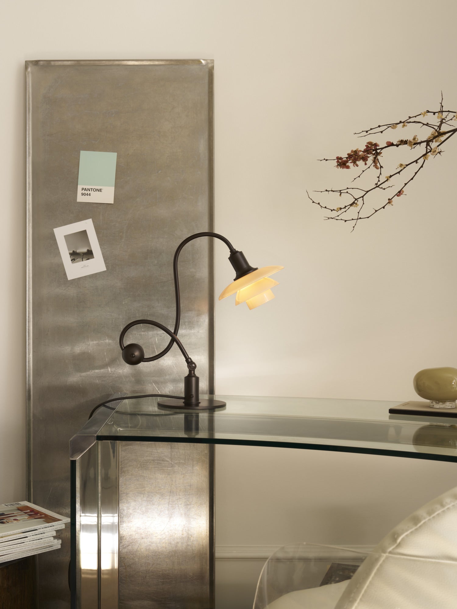 PH 1/1 Piano Dusty Terracotta bordlampe billede 3