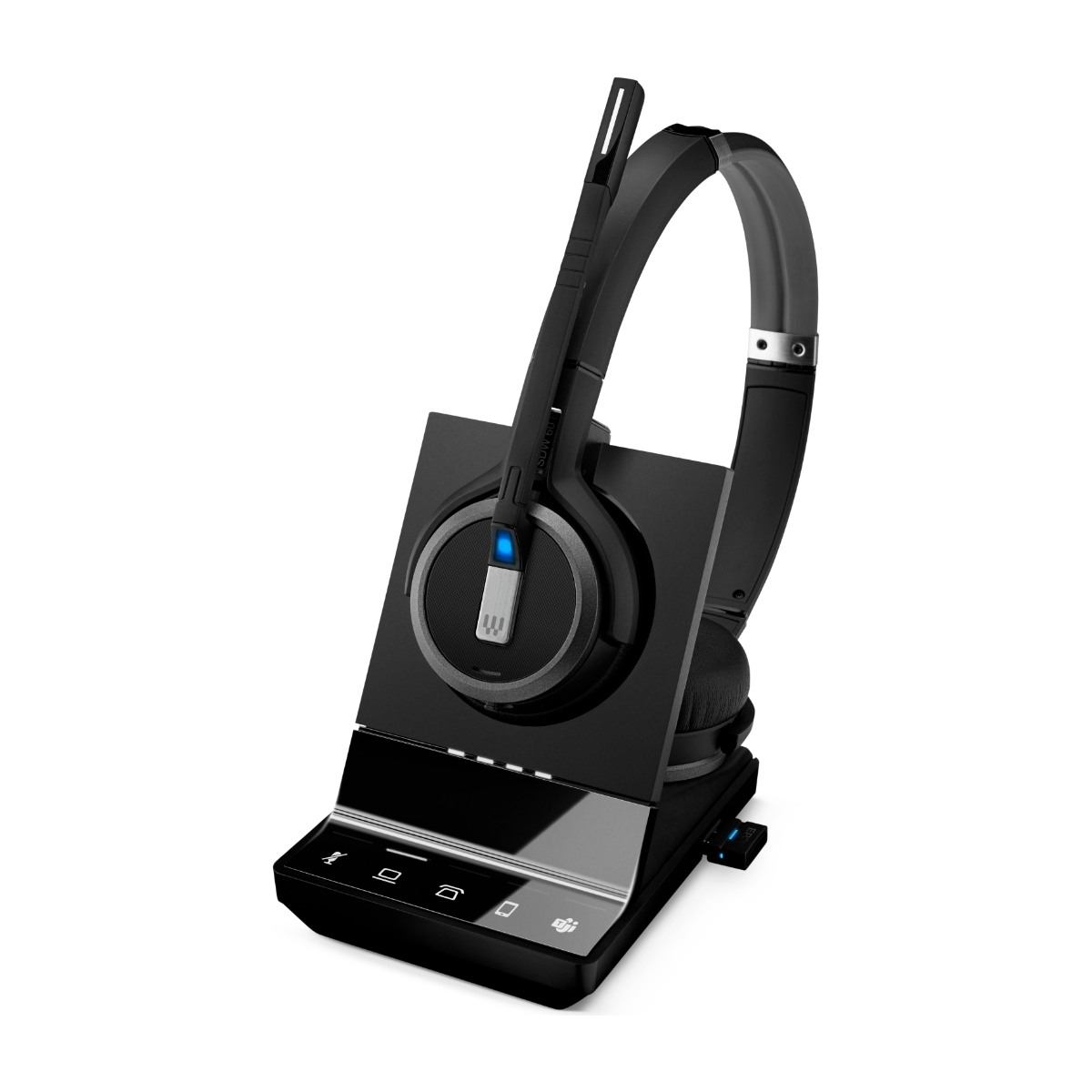 EPOS SDW 5066T trådløst headset, sort billede 2