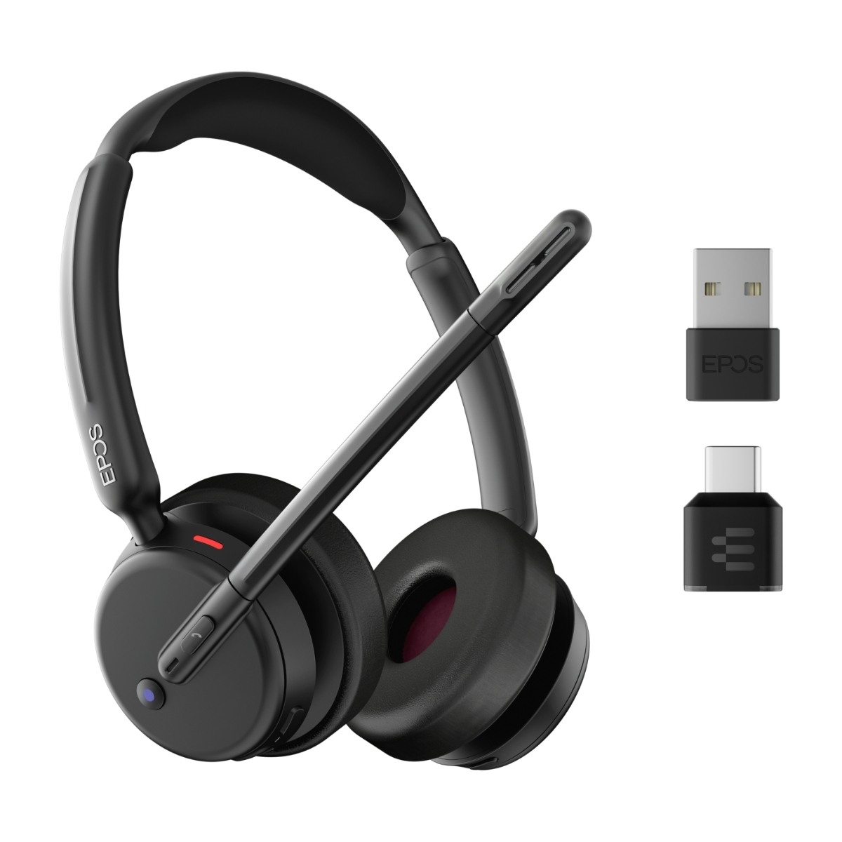 EPOS Impact 500 MS UC ANC Headset, sort billede 3