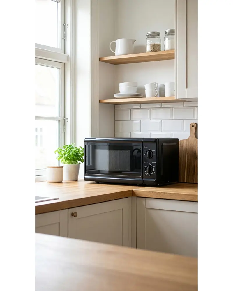 Sjöbo Kitchen Mikrobølgeovn MM720C 20 L - sort billede 5