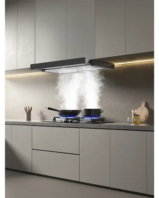 Wasco Emhætte udtræk TH0460BL sort 60 cm billede 2