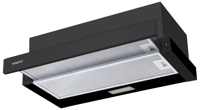 Wasco Emhætte udtræk TH0460BL sort 60 cm billede 1