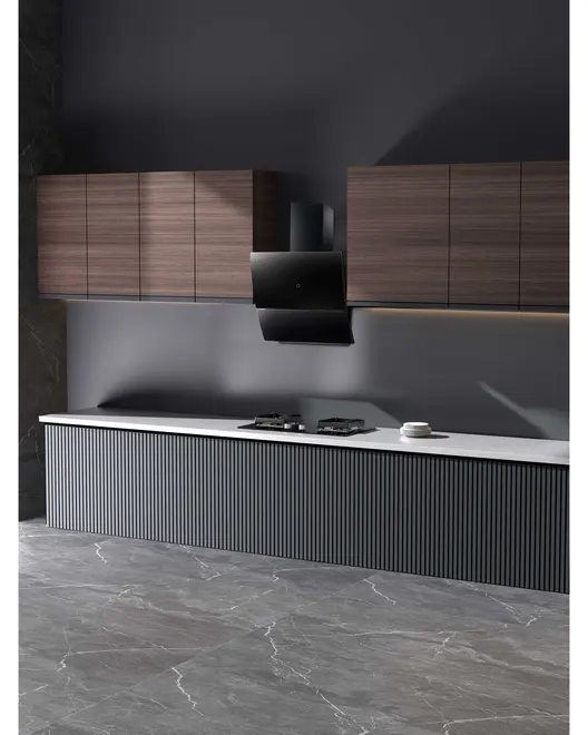 Wasco Emhætte Vertikal TV1860BL sort 60 cm billede 2