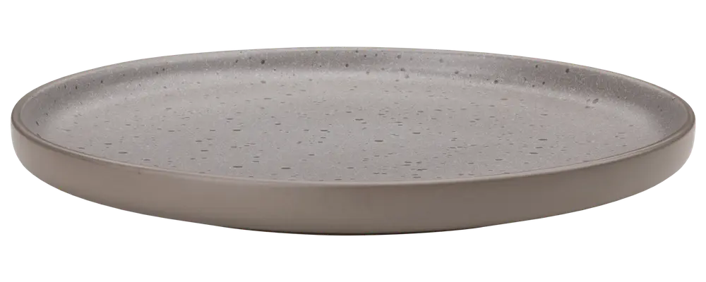 SJÖBO Tallerken stentøj Ø26 cm - brun