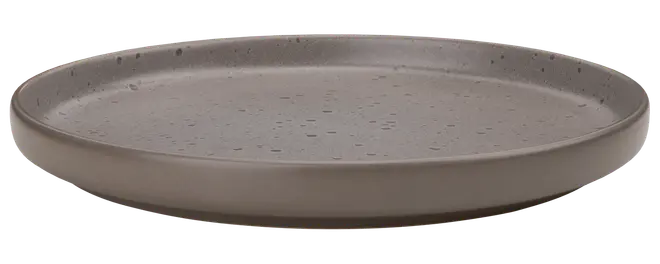 SJÖBO Tallerken stentøj Ø20 cm - brun billede 3